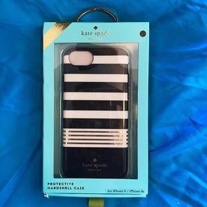 Kate Spade striped iPhone case